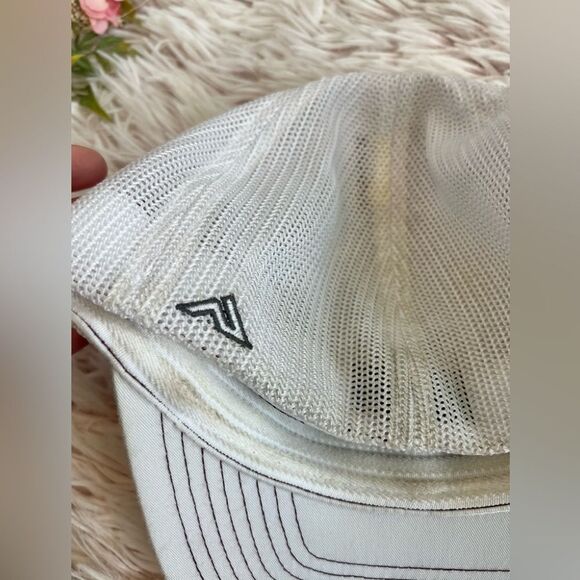 Armadillo Hat Co. Ace Pacific Headwear Maroon White Snapback Hat Style X216 S-M - Picture 5 of 8